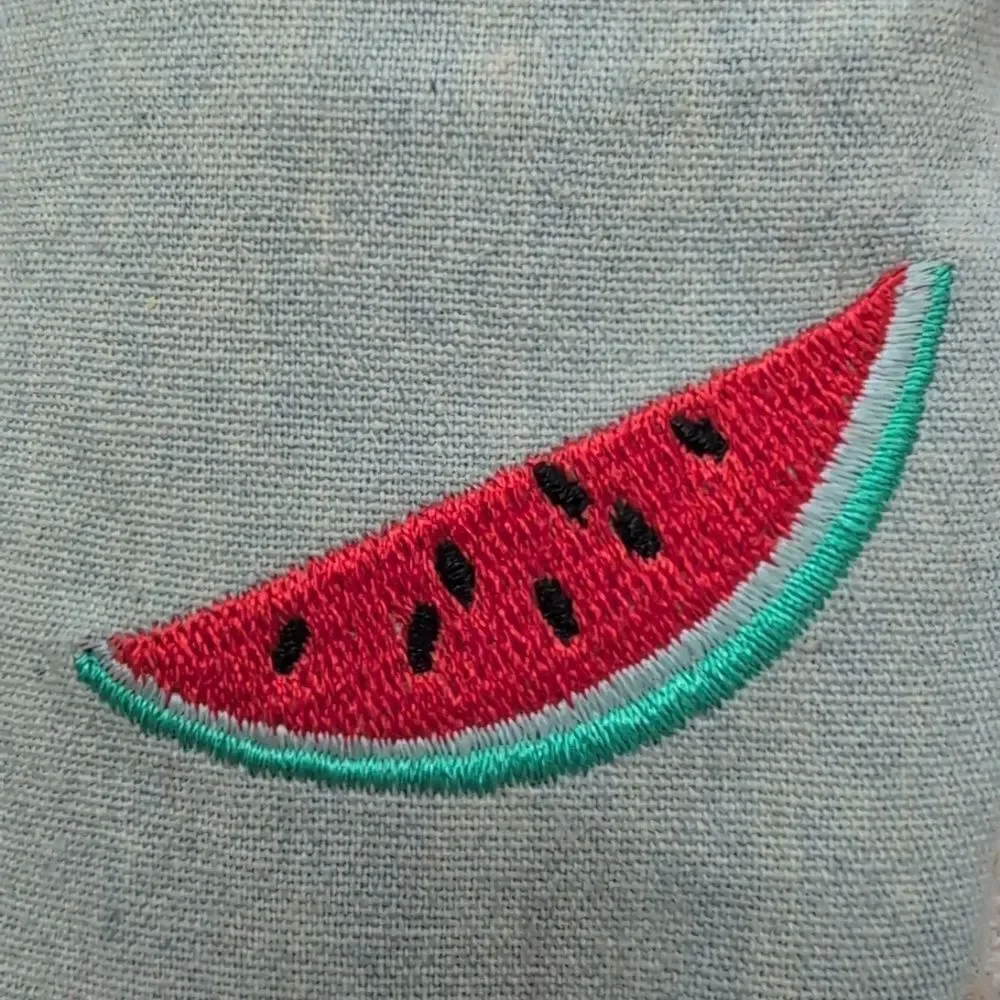 Soludos Watermelon Smoking Slipper Espadrille Flats Size 9